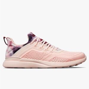 Athletic Propulsion Labs- Women's Techloom Tracer - Creme/Burgundy/Tie Dye - 9.5
